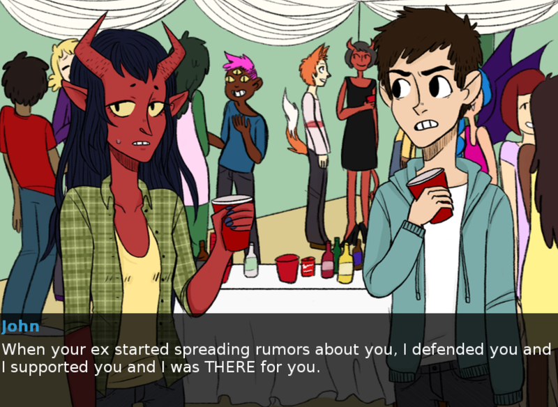 Illustration for article titled Playing The NPC In Someone Else's Dating Sim
